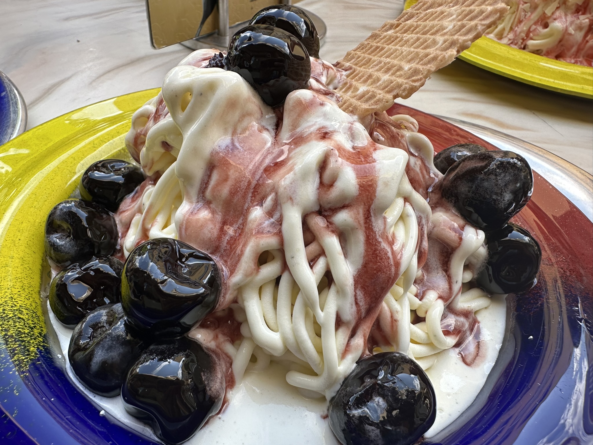 Spaghetti Ice Cream